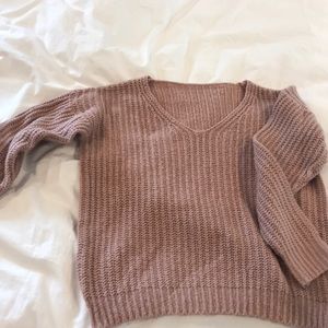 Light pink sweater